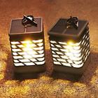 4339729711 Solar Umbrella Lights Lantern Flicker Flame Led Candle 710882702212