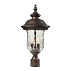 45023-2 Elk Lighting Lafayette Light Outdoor Post Lamp In 748119041049