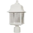 47218-su Sunlite Orchid Post Light Fixtrue White 653703472188