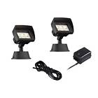 4w490-2w568-4w486 Super Duty Eastham Black Led Landscape Lighting Set 886305108432