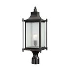 5-3454-bk 5-3454 Savoy House Dunnmore Tall Single Outdoor Post Light 822920233326