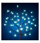 53593-4 Exhart Lighted Garden Stake Bush Led Inches Blue And White