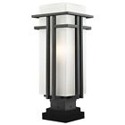 549phb-sqpm-bk 549phb-sqpm Z-lite Bk Abbey 1-light 685659026429