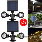 600685014837 Much Led Solar Panel Sensor Light Spotlight Garden