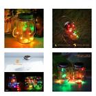 603432494357 Mason Path Lights Jar Solar Led Glass Hanging