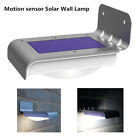 629770377442 Unbranded Solar Powered Wall Light Led Pir Motion
