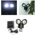 629774709423 Unbranded Led Double Spotlights Solar Power Garden Light
