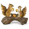 647603889894 Squirrels On Log Solar Garden Light Amp Outdoor