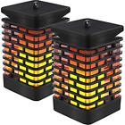 652054581402 Solar Path Lights Flame Hanging Lantern Outdoor Dancing