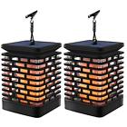 652054581525 Solar Lights Outdoor Hanging Lanterns Garden Waterproof Powered