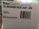 652835062793 Trex Deck Lighting Rise Lights Recessed White Led