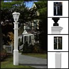 6542132180 Polez Modern Outdoor Vinyl Lamp Post Pole For 659223147834