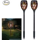 658709186237 Sixseven Path Lights Solar Landscape Torch Waterproof Flickering