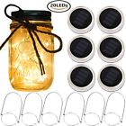 659514593524 Autorch Mason Jar Lids Solar Light Pack Led