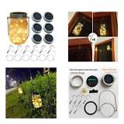 661596865857 Solar Mason Jar Lights Pack Leds Fairy Fireflies