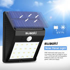 669818135702 Suaoki Solar Power Sensor Wall Light Security Motion