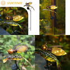 670924551386 Bee On The Leaf Garden Solar Lights Outdoor