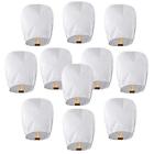 680147239497 Paper Lanterns Pack Chinese Sky White Eco Friendly