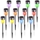 6843 Gigalumi Solar Led Pathway Driveway Lights Dock Path Step Road