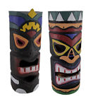 68507 Zeckos Colorful Tiki Totem Piece Statue Solar Light 688907756642