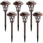 6851 Solar Landscape Lighting Pathway Lights Outdoor Pcs Super Bright High