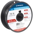 700026 Pvc Black Cable 75