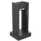 700oazur91812a Tech Lighting Zur Tall Led Adjustable Outdoor Bollard 191963098033
