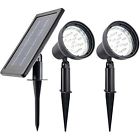 707273128300 Robust Natural Spotlights White Not Bluish Solar Set