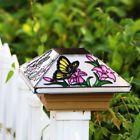 708210031523 Home Bi Solar Power Butterfly Square Outdoor Fence