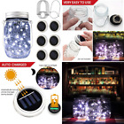 721047998081 Paprma Pack Solar Mason Jar Lid Lights Led