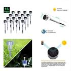 724873365072 Vocoo Solar Lights Outdoor Powered Pathway Stainless Steel