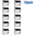 727516032782 Bjour Solar Step Lights Led Wireless Stainless Steel