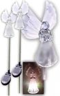 7542 Solaration Solar Angel Statue Lighted Fairy Outdoor Decor 689983707542