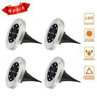 755101093412 Akoboo Solar Ground Lights With Led Pack Outdoor