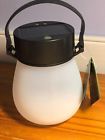 808412516016 White Firefly Solar Led Settings Hanging Light Silicone