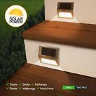 Toe072 813879020273 Sunstep Touch Of Eco Solar Steel Step Light