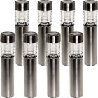 841478125532 Greenlighting Bollard Path Lights By Solar Led Stainless