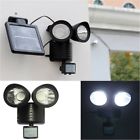 877092751895 Unbranded Solar Adjustable Double Heads Security Wall Lamp