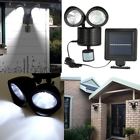 877092751901 Unbranded Dual Head Solar Powered Yard Light Pir