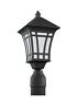 89231en3-12 Sea Gull Lighting Herrington Light Black 785652053252