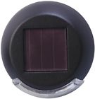 91431 Moonrays Solar Black Outdoor Integrated Led Mini Deck 0062964914311