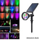 9t7a9evw8z General Pcs Solar Garden Light Outdoor Led Wall Spotlight Yard