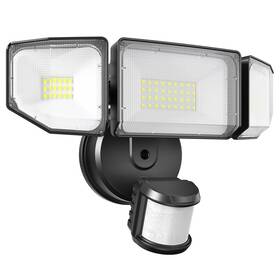 Ip65 Abovizo 974548590177 85w Led Security Lights Motion Sensor Light Outdoor 8500lm 6500k Waterproof