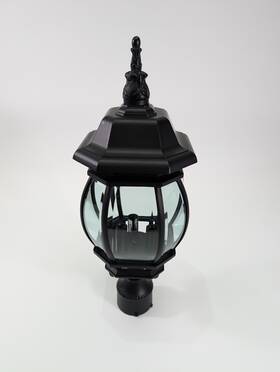 5017bk Acclaim Lighting Wexford 3 Bulb Post Light Matte Black