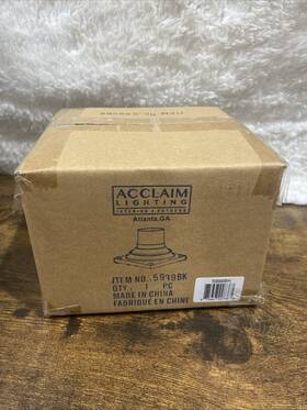5999bk Acclaim Lighting - Pier Mount Adapter