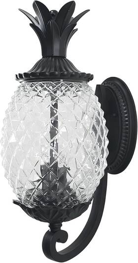 7501bk Acclaim Lighting Lanai Collection 2-light Wall Mount Outdoor 7.5 X 18 Black