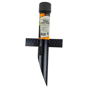 Mpost17 Adamax 2.5-inch Outdoor Mounting Post With Cap And Stabilizing Wings For