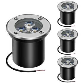 Ahsellus 779605111472 Low Voltage In-ground Lights Led Well Light Landscape 3w 12v 2