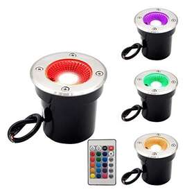 Ahsellus 779605111519 Rgbw Low Voltage Landscape Light In-ground Lights Led Well Waterproof I