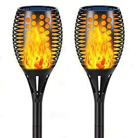 Aityvert 714757553558 Upgraded Solar Torch Lights 43 Inches Flickering Dancing Flames Wate
